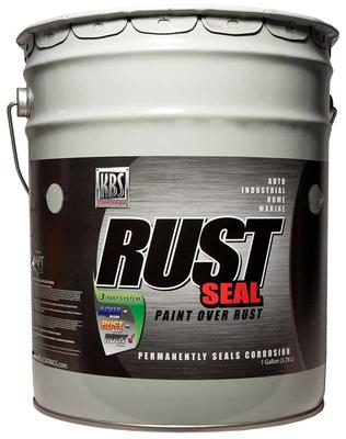 KBS RustSeal; Rust Preventive Corrosion Barrier Coating; Oxide Red; 5 Gallon Pail