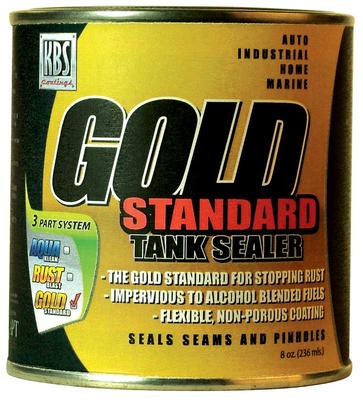 KBS Coatings; Gold Standard; Fuel Tank Sealer; Half Pint (8 oz. Can)