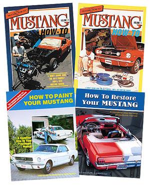 How-To-Restore Your Mustang Library; 4 Book Set