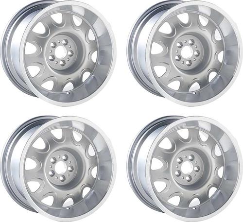 17 X 8/17 X 9 Cast Aluminum Mopar Rallye Wheels Silver