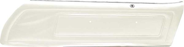 1973-76 Firebird; Pre-Assembled Deluxe Interior Door Panels; White; Pair - Brand: PUI