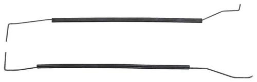 1967-69 Camaro, Firebird; Trunk Lid Torque Rods; with Spoiler; RH & LH; Pair