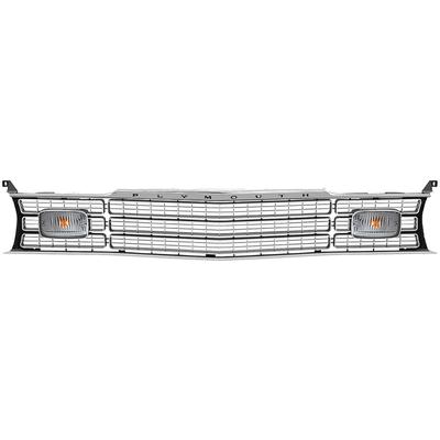 1973-74 Valiant, Duster, Scamp; Grill Kit; Without Headlight Bezels and Grill Molding