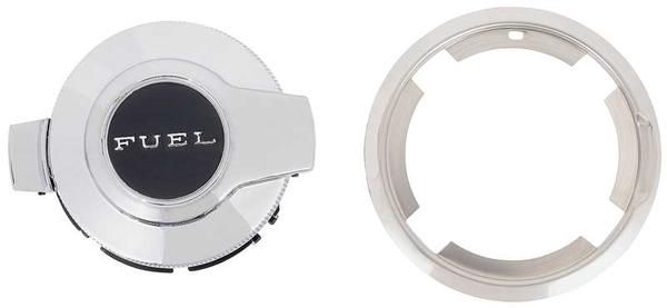 1970-74 Challenger R/T Quick-Fill Fuel Cap with Trim Ring