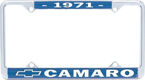 1971 Camaro License Frames