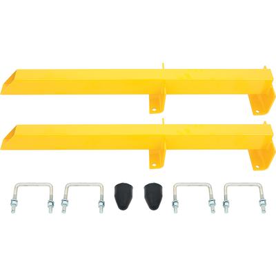 Universal; 28 Yellow Powder Coated; Traction Bars; For Multi-Leaf Springs Only