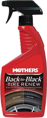 Mothers Back-To-Black Tire Renew - 24oz Cleaner
