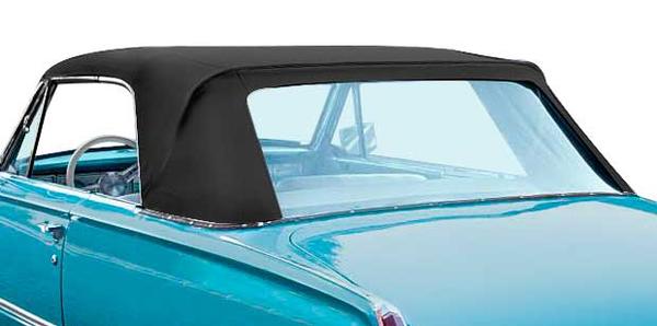 1963-64 Plymouth Valiant; Convertible Top; Pinpoint; Black