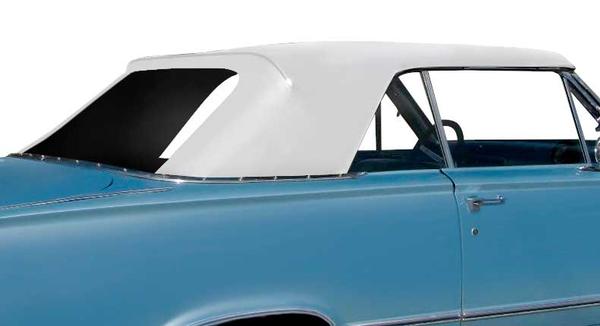 1965-66 Plymouth Valiant; Convertible Top; Pinpoint; White