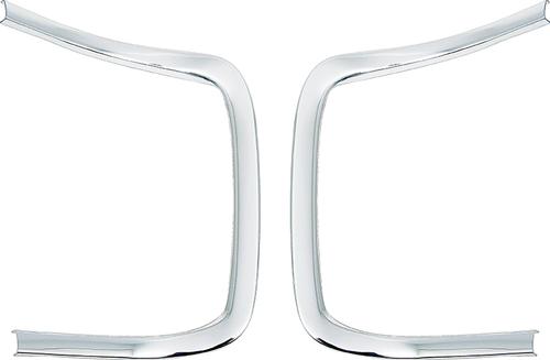 1968-69 Dodge Charger; Front Grill Outer C Moldings; Pair