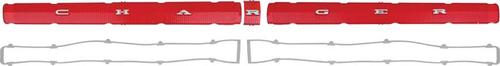 1966-67 Dodge Charger Tail Lamp Lens Set; 3 Piece Set