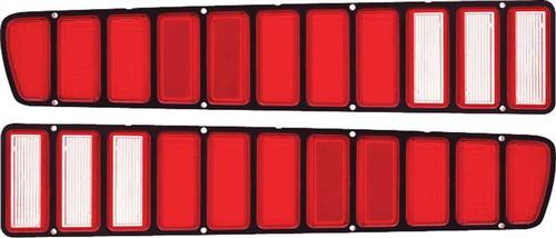 1973-1974 All Makes All Models Parts | MB5983 | 1973-74 Dodge Charger; Tail  Lamp Lenses; w/o Silver Accent; Pair | Classic Industries