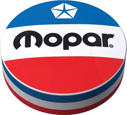 1972-84 Red White And Blue Mopar Logo Counter Stool