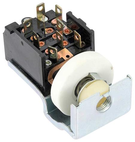 1975-99 Chrysler, Dodge, Plymouth; Headlight Switch; 9-Terminal; with Ceramic Style Rheostat
