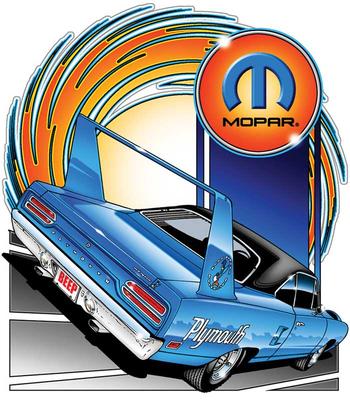 Mopar Superbird Large Black T-Shirt