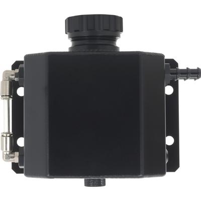 Universal Coolant Overflow Tank; 1 Quart; Black