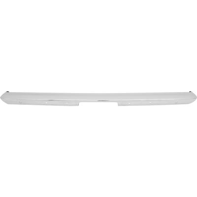 1967-69 Plymouth Barracuda; Chrome Bumper with Bumper Guard Holes; Front or Rear; Each