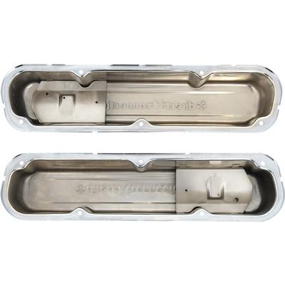 Mopar Small Block Direct Connection Chrome Valve Covers