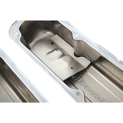 Mopar Small Block Direct Connection Chrome Valve Covers