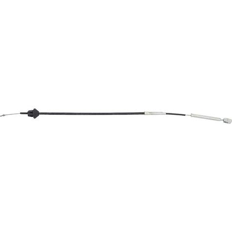 1970-74 Challenger, Barracuda, Cuda; Accelerator Throttle Cable; with Hemi; 17-1/2; OER