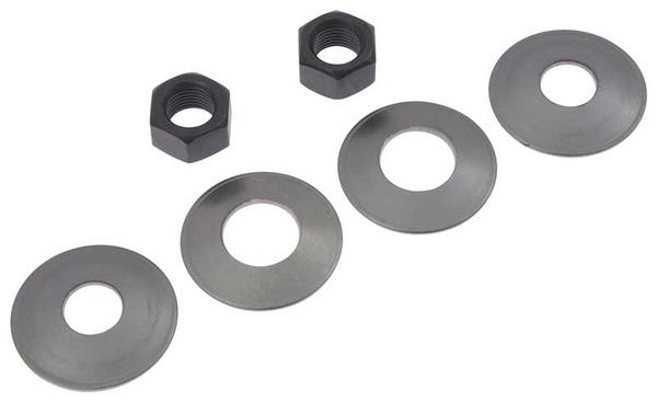 1962-74 B/E-Body Rear Shock Washers & Nuts Set
