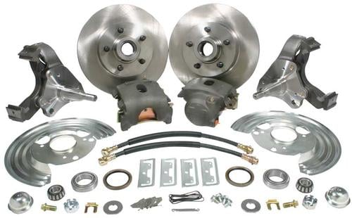 1963-74 Mopar B / E-Body Manual Front Drum to Manual Disc Brake Conversion Set