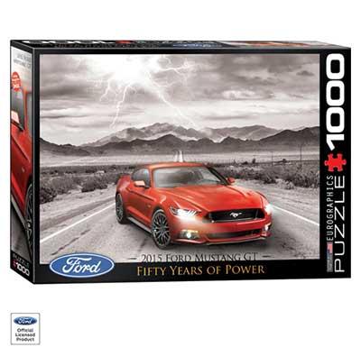 Eurographics; Puzzle; 2015 Ford Mustang GT; Fifty Years Of Power; 1000 Pieces