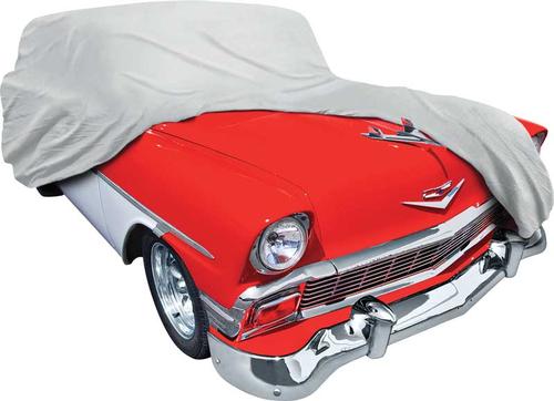 1956 Chevrolet 2 / 4 Door Wagon Grey Softshield™ Flannel Car Cover