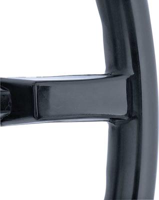1967-69 Mopar Steering Wheel; Black; A, B, C Body