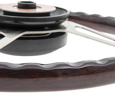1960-76 Mopar - GT3 Retro Tuff Steering Wheel - Dark Walnut Wood