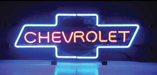 31 X 12 Chevrolet Bow Tie Neon Sign