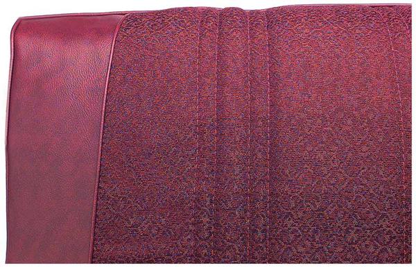 1967 Impala; Complete Upholstery Set; 50/50 Front Split Bench Seat & Rear Seat; 2-Door Hardtop; Maroon Cloth / Maroon Vinyl