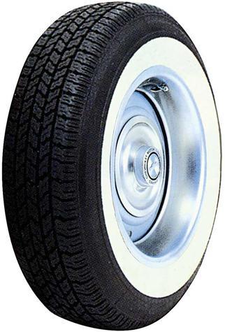 P225/75R14W Classic Wide Whitewall Radial Tire