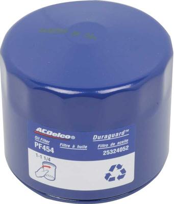 Chevy/Pontiac L6 or SB V8 ACDelco Professional Series Blue PF454 Oil Filter - Modern Specs & Color