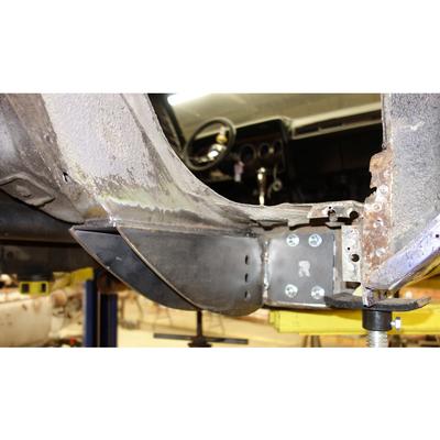 1966-70 Dodge B-Body; Leaf Spring Hanger Relocation Kit; Dodge Only
