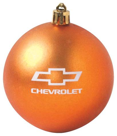 Chevrolet Bowtie Shatter Resistant Ornament - Gold