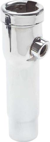 1966-68 Chevrolet; Oil Filler Tube; with Threaded PCV Outlet; 327ci, 350ci; Chrome