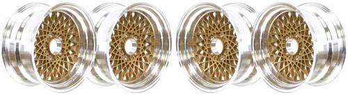 GTA Style Alloy Wheel Set; 16 x 8; 4-3/4 Backspacing; 0mm Offset; Gold