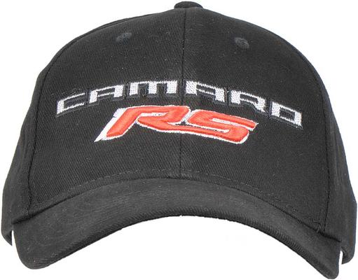 Black Camaro RS Logo Embroidered Cap