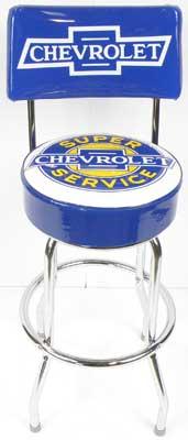 High Back Super Chevrolet Service Stool