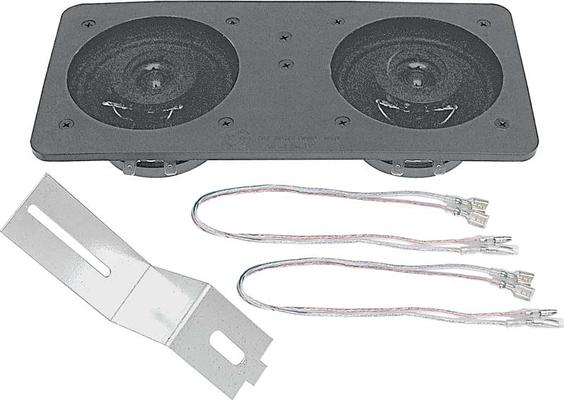 100 Watt 4 x 10 Dual Center Dash Mount Speaker; Custom Autosound