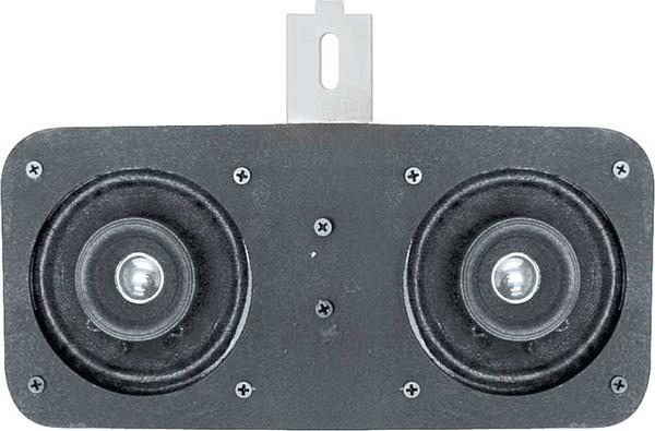 100 Watt 4 x 10 Dual Center Dash Mount Speaker; Custom Autosound