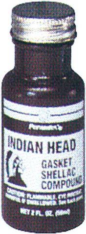 Permatex Original Indian Head Gasket Shellac Compound; 2 oz. Bottle