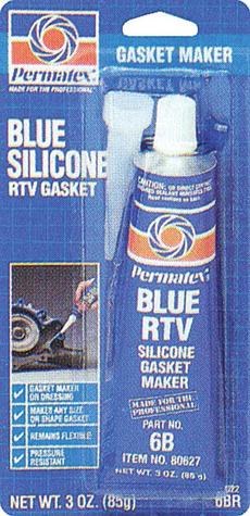 Permatex® #6B Blue RTV 3 Oz Silicone Gasket Maker