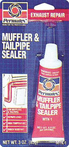 Muffler / Tailpipe Sealer 3 oz. Tube