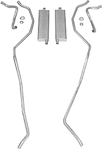 1959 Impala / Full Size (Except Wagon / El Camino) 283ci 2 Aluminized Dual Exhaust System