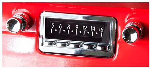 RetroSound Radio Screen Protectors With Vintage Early 1960's Style Dial Screen Logo - Set of 3