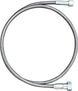 Lokar 7' U-Cut-To-Fit; Speedometer Cable; with Stainless Steel Housing