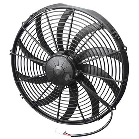 SPAL 16 High Performance Fan Pull Airflow Curved