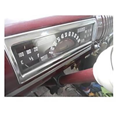 1940-46 Chevrolet/GMC Truck; Dash Cluster Bezel; Chrome